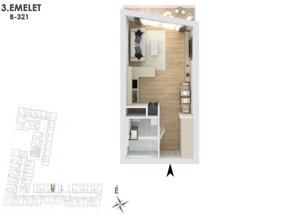 Otthonod a vízparti életstílus közepén B321