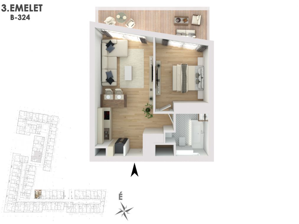 Otthonod a vízparti életstílus közepén B324