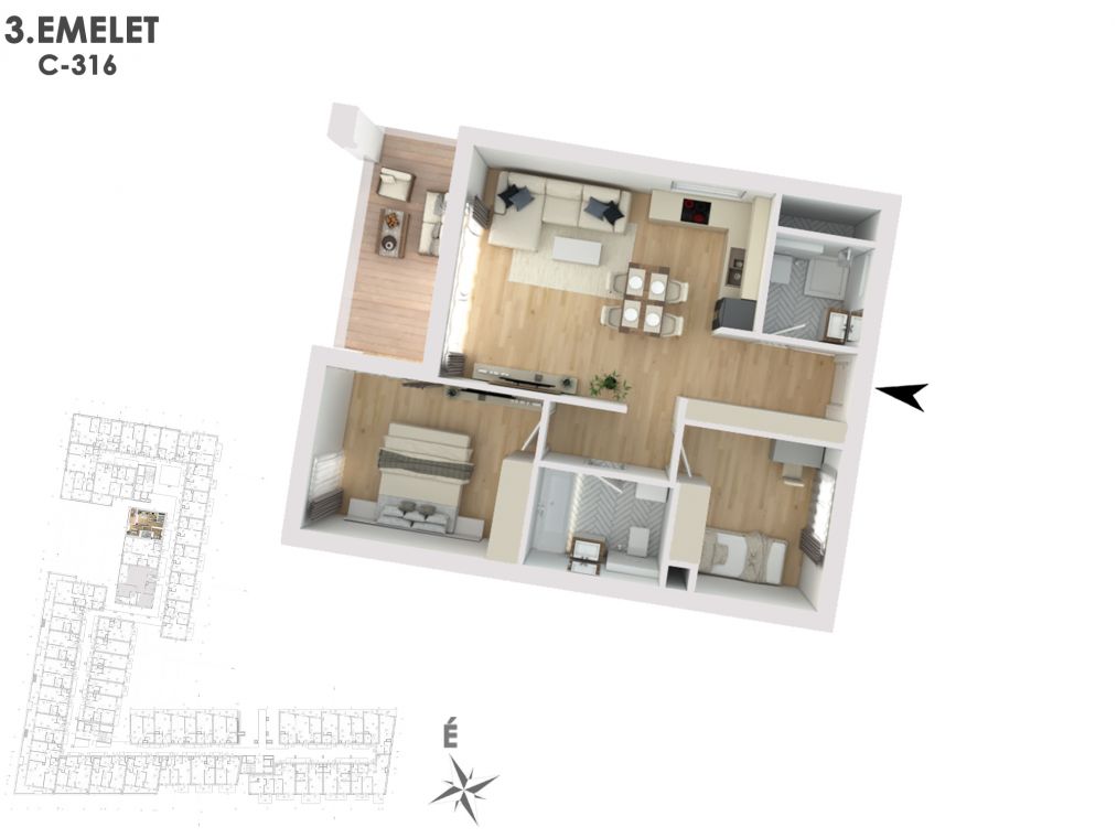 Otthonod a vízparti életstílus közepén C316