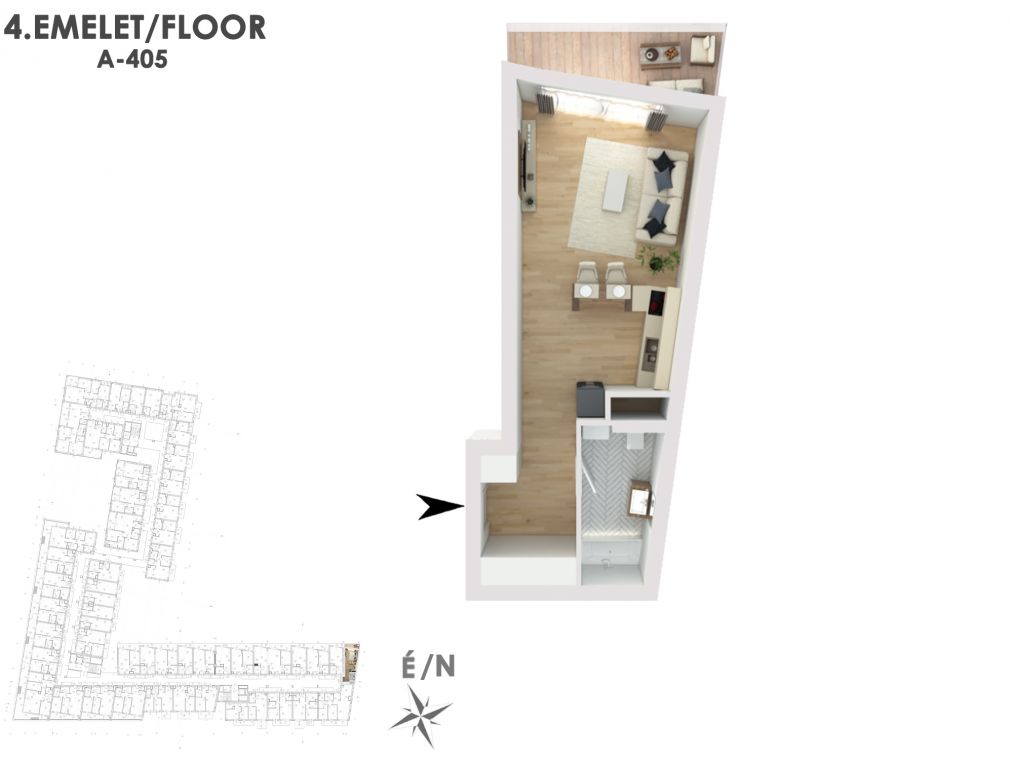 Otthonod a vízparti életstílus közepén A405
