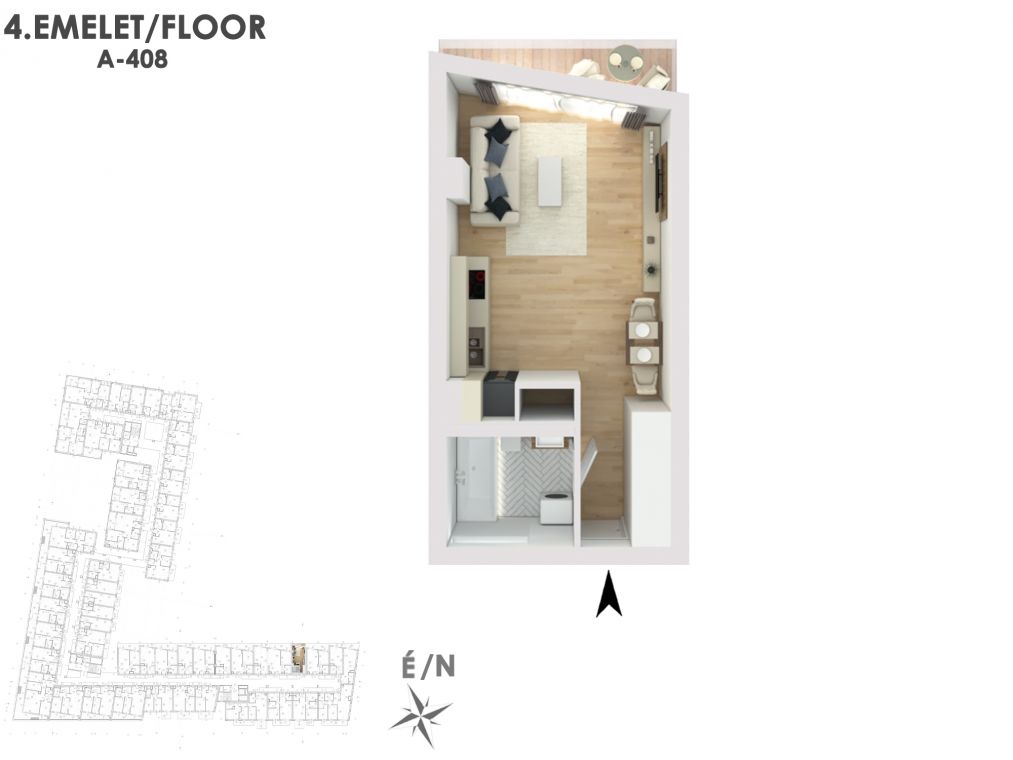 Otthonod a vízparti életstílus közepén A408