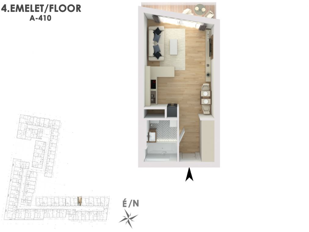 Otthonod a vízparti életstílus közepén A410
