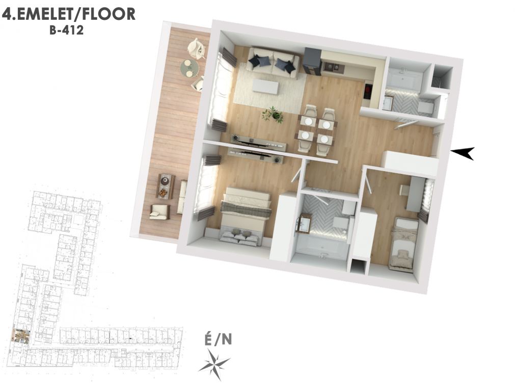 Othonod a vízparti életstílus közepén B412