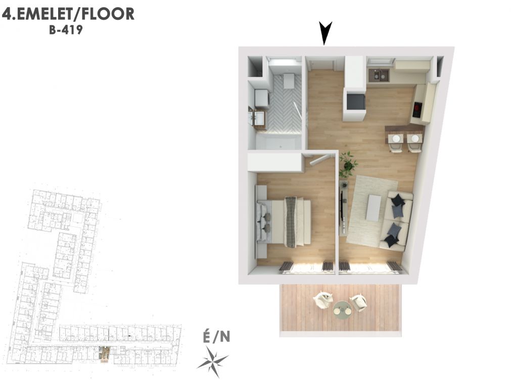 Othonod a vízparti életstílus közepén B419
