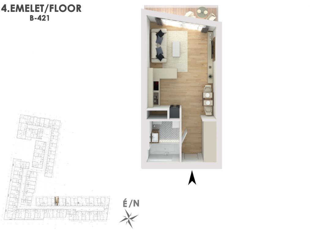 Otthonod a vízparti életstílus közepén B421