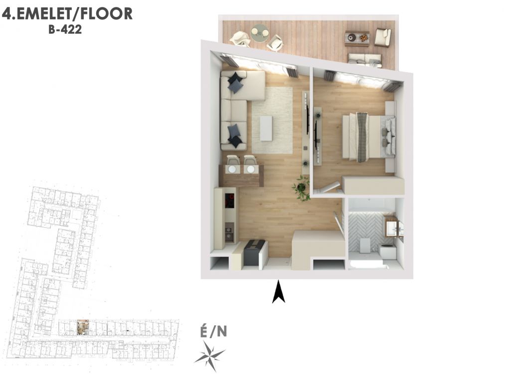 Otthonod a vízparti életstílus közepén B422