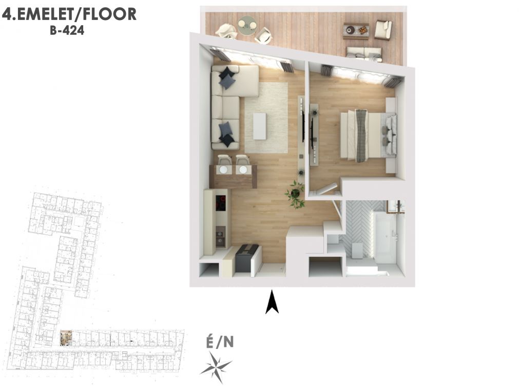Otthonod a vízparti életstílus közepén B424