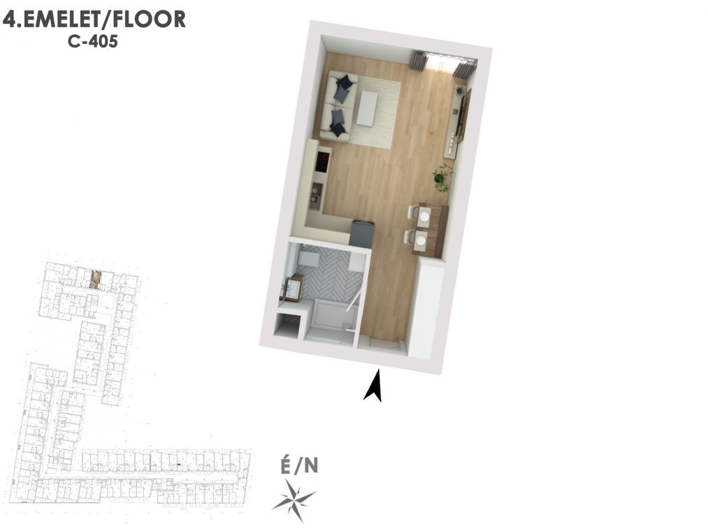 Otthonod a vízparti életstílus közepén C405