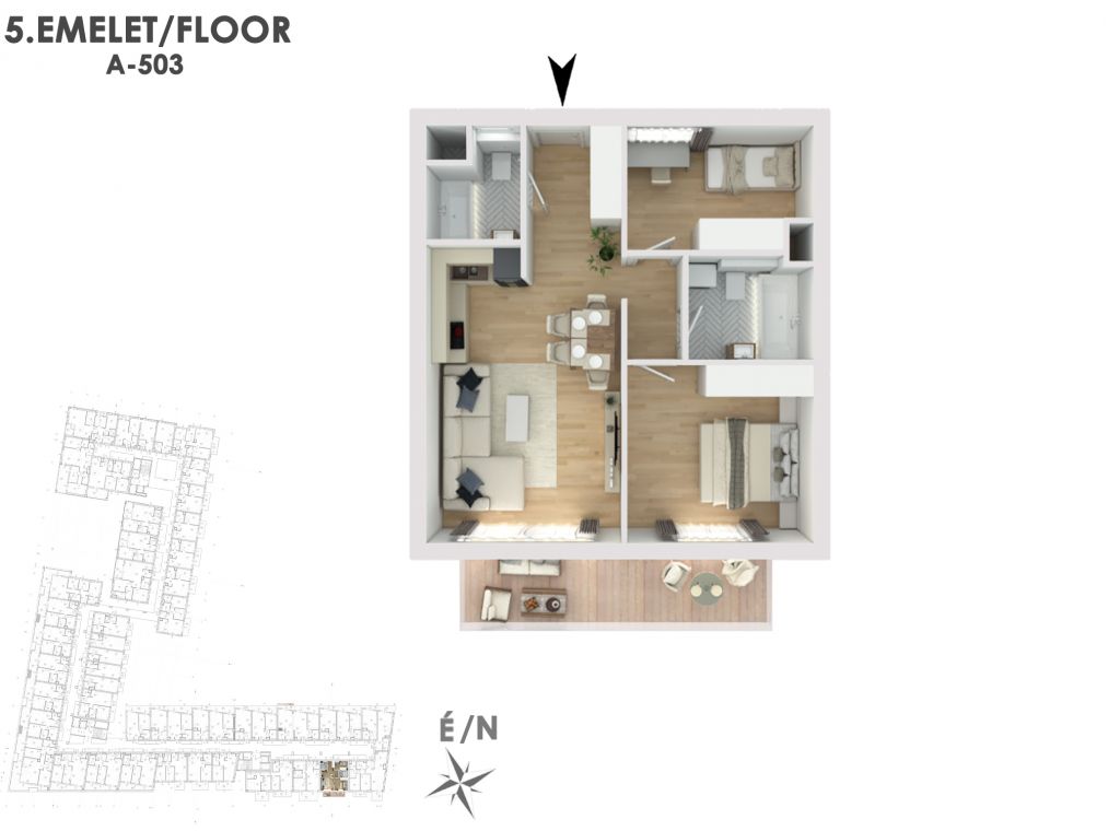 Otthonod a vízparti életstílus közepén A503