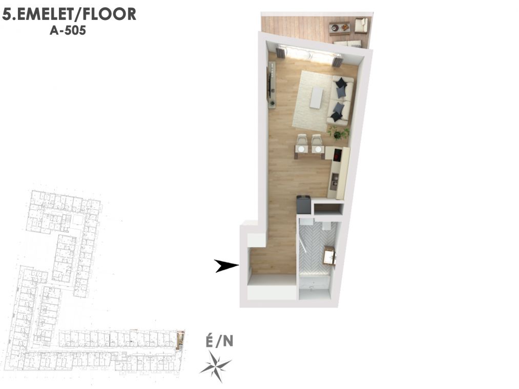 Otthonod a vízparti életstílus közepén A505