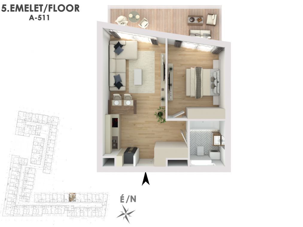 Otthonod a vízparti életstílus közepén A511