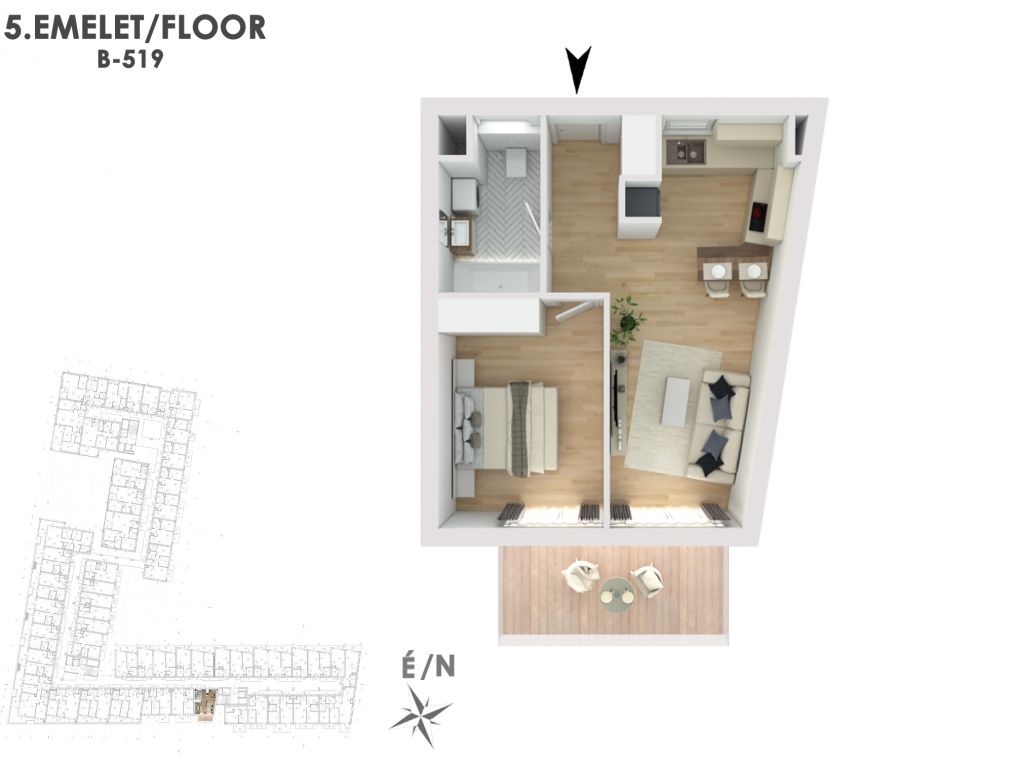 Otthonod a vízparti életstílus közepén B519