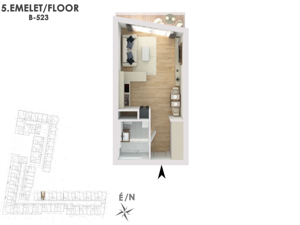 Otthonod a vízparti életstílus közepén B523