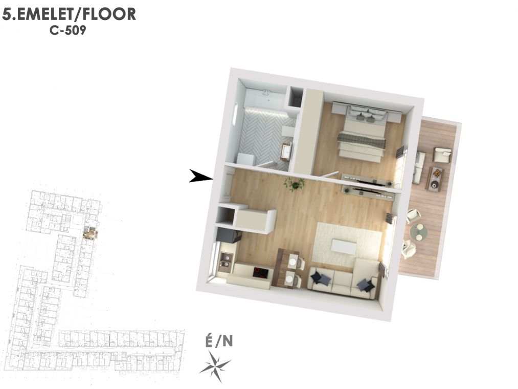 Otthonod a vízparti életstílus közepén C509