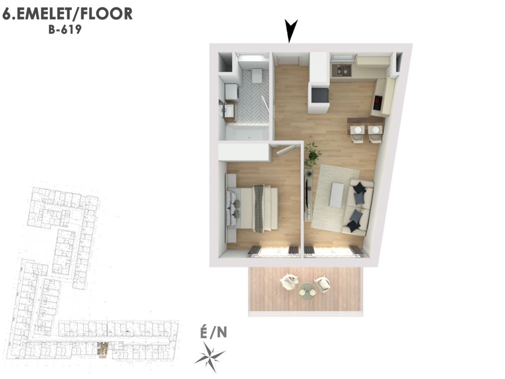 Otthonod a vízparti életstílus közepén B619
