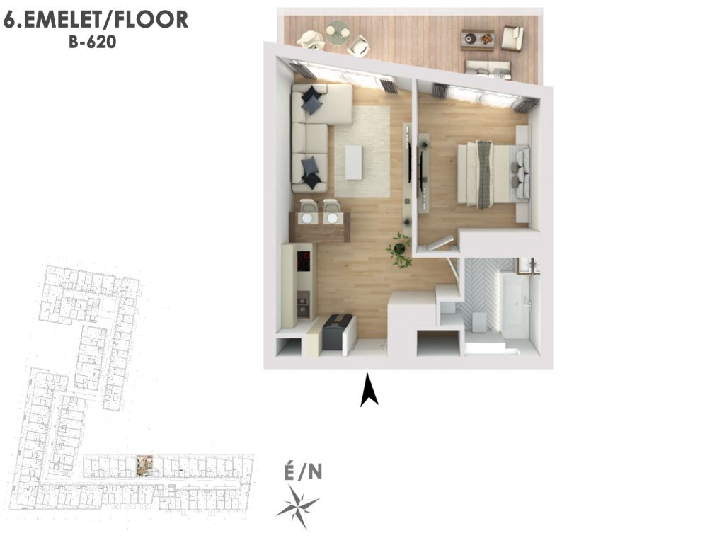 Otthonod a vízparti életstílus közepén B620