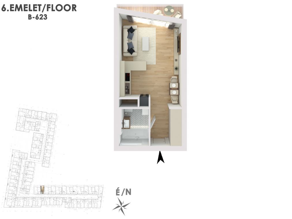 Otthonod a vízparti életstílus közepén B623