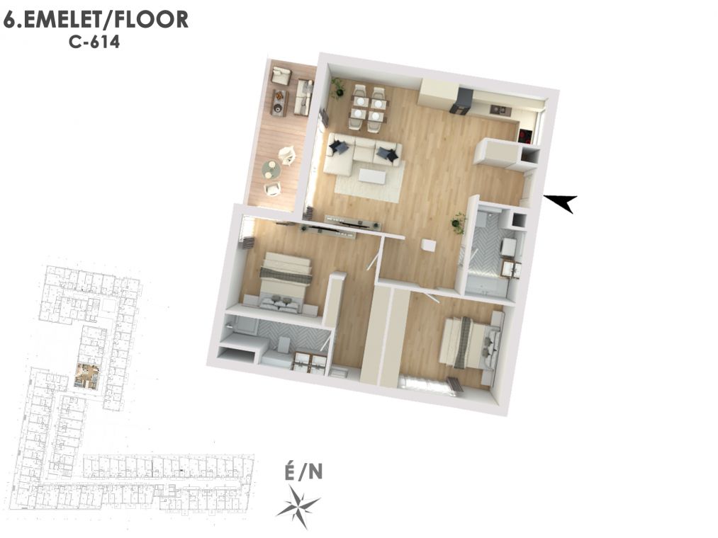 Otthonod a vízparti életstílus közepén C614