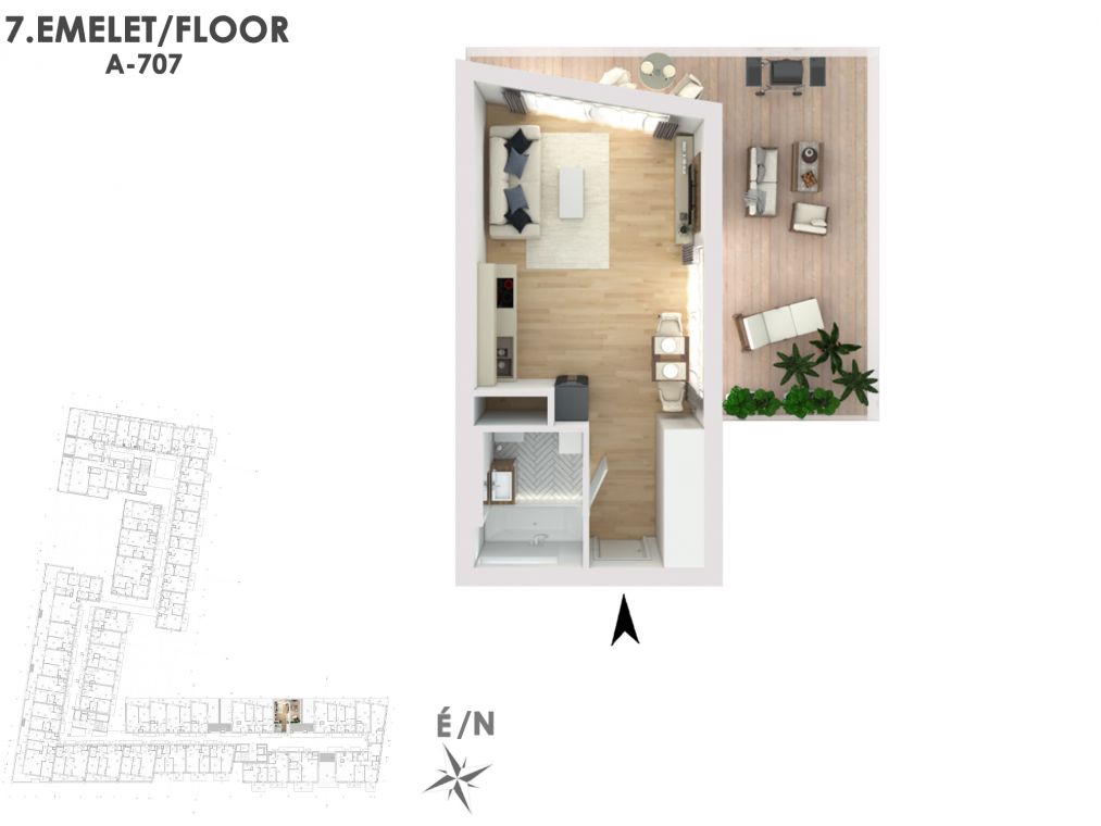 Otthonod a vízparti életstílus közepén A707