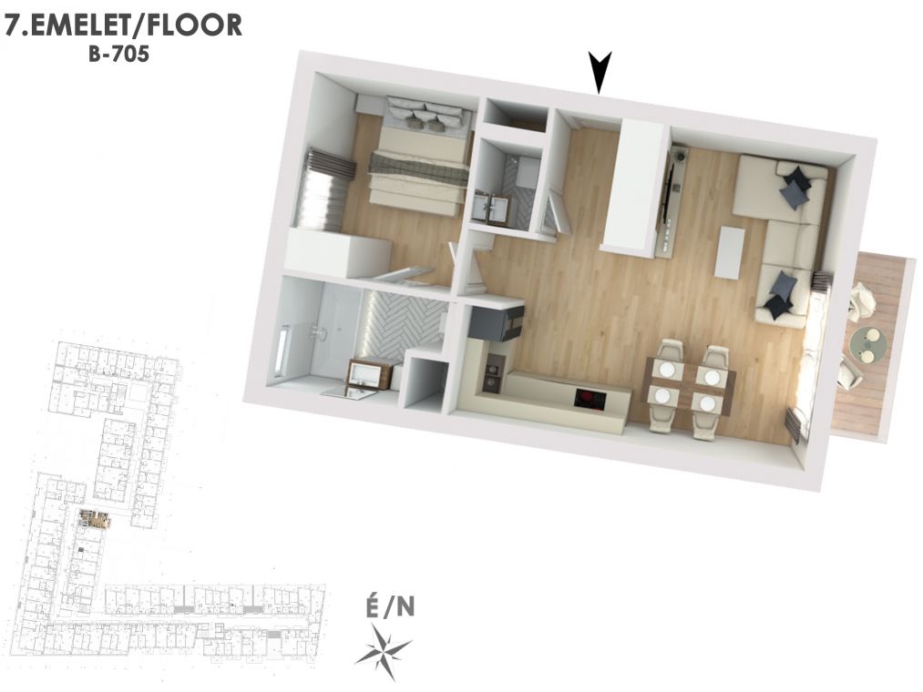 Otthonod a vízparti életstílus közepén B705