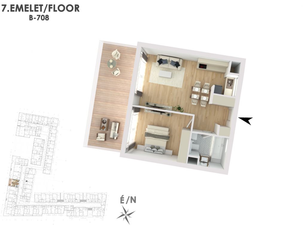 Otthonod a vízparti életstílus közepén B708