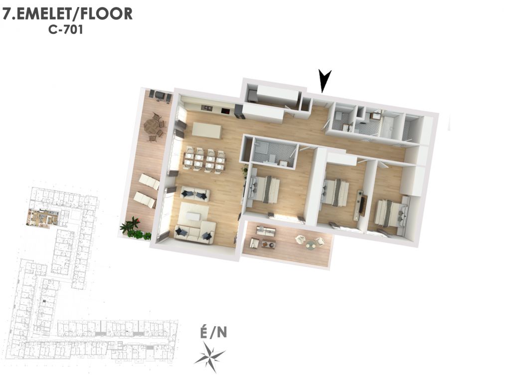 Otthonod a vízparti életstílus közepén C701