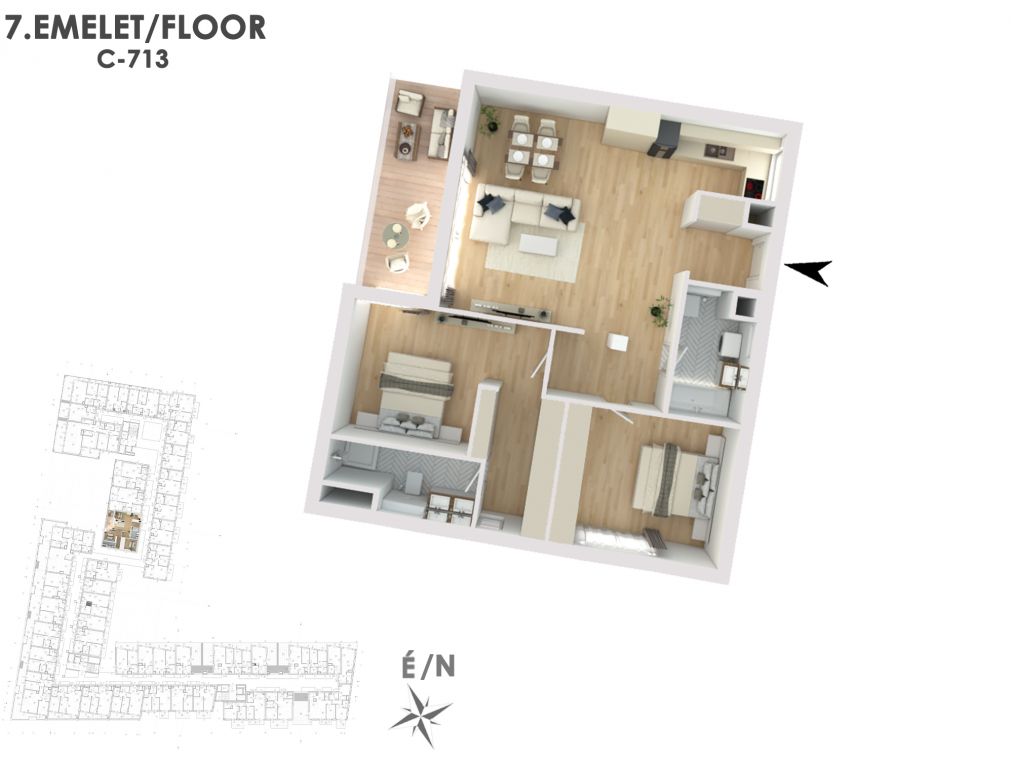 Otthonod a vízparti életstílus közepén C713