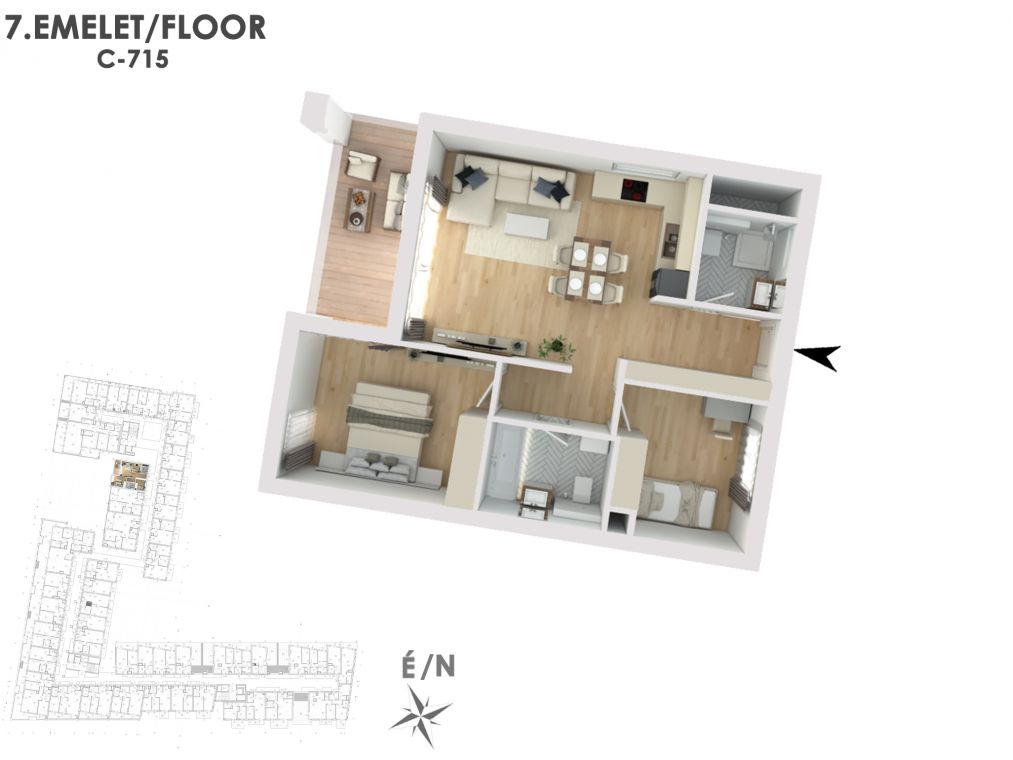 Otthonod a vízparti életstílus közepén C715