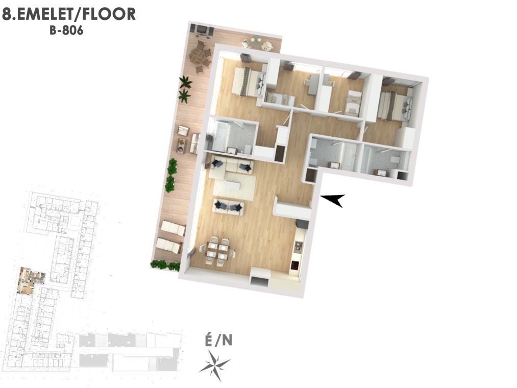 Otthonod a vízparti életstílus közepén B806