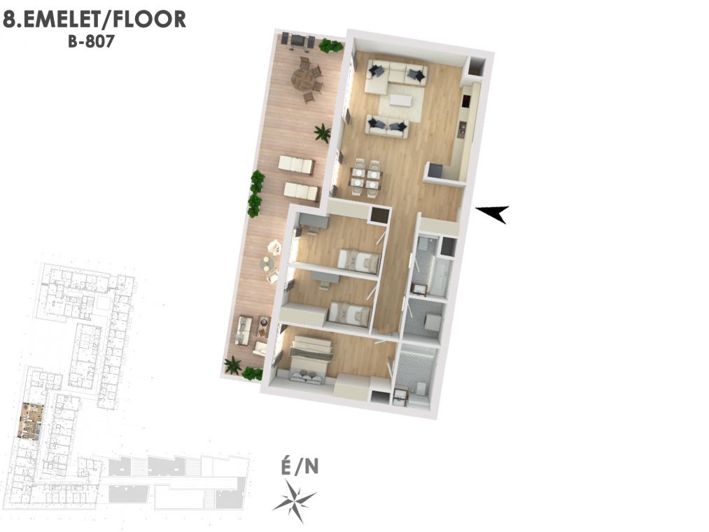 Otthonod a vízparti életstílus közepén B807