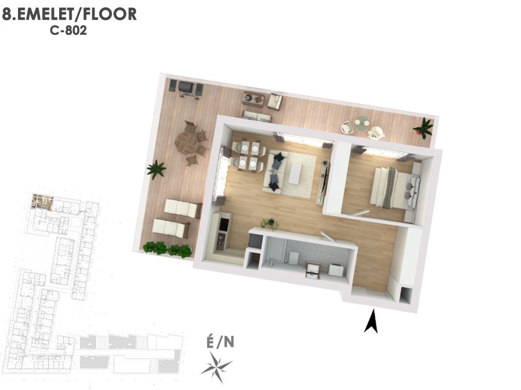 Otthonod a vízparti életstílus közepén C802