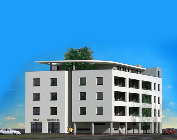 Új építésű 5 lakásos társasház Pasaréten